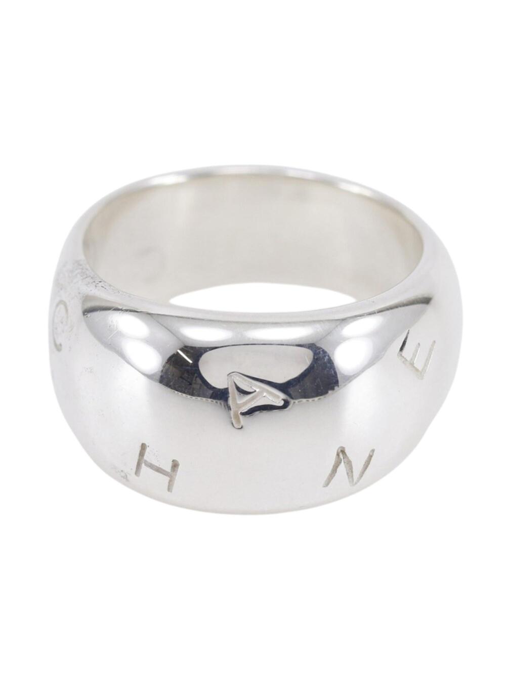 Chanel Vintage Ring Sterling Silver #276210C76B